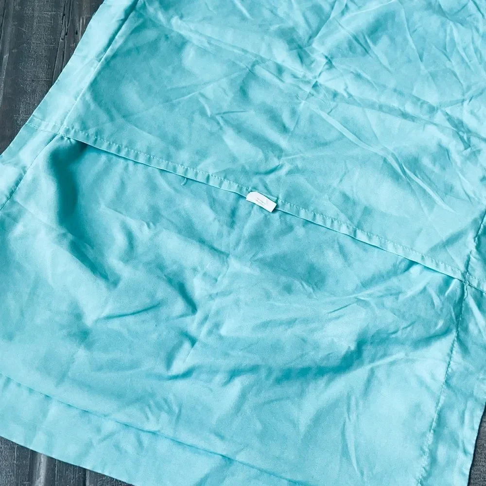 Paisley Turquoise Blue Pillowcase Sham